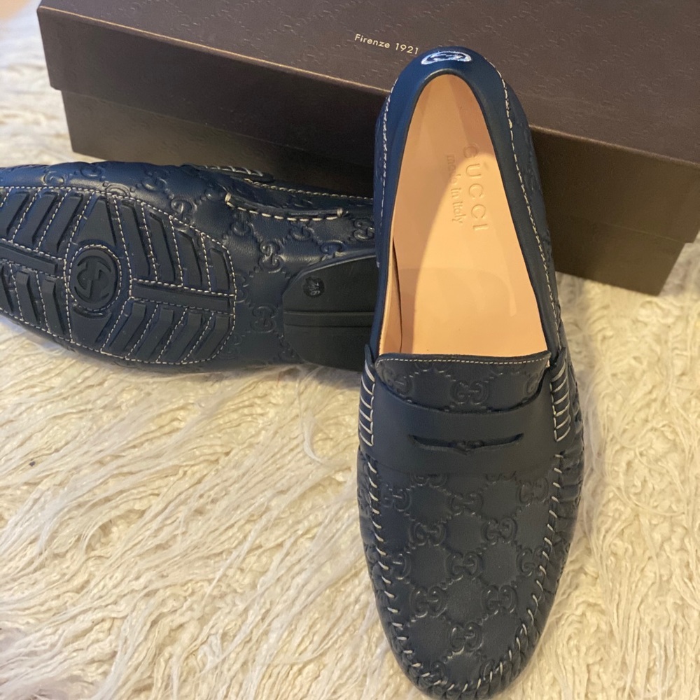 Man Gucci loafers